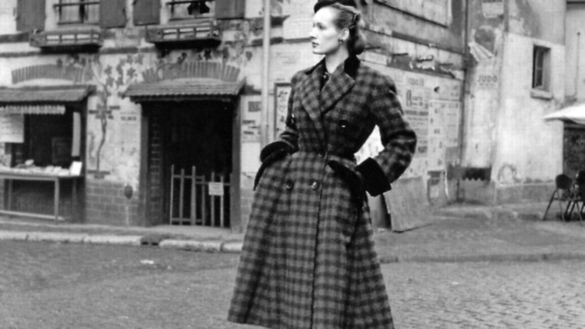 Damier Azur A-Line Coat - Women - Ready-to-Wear