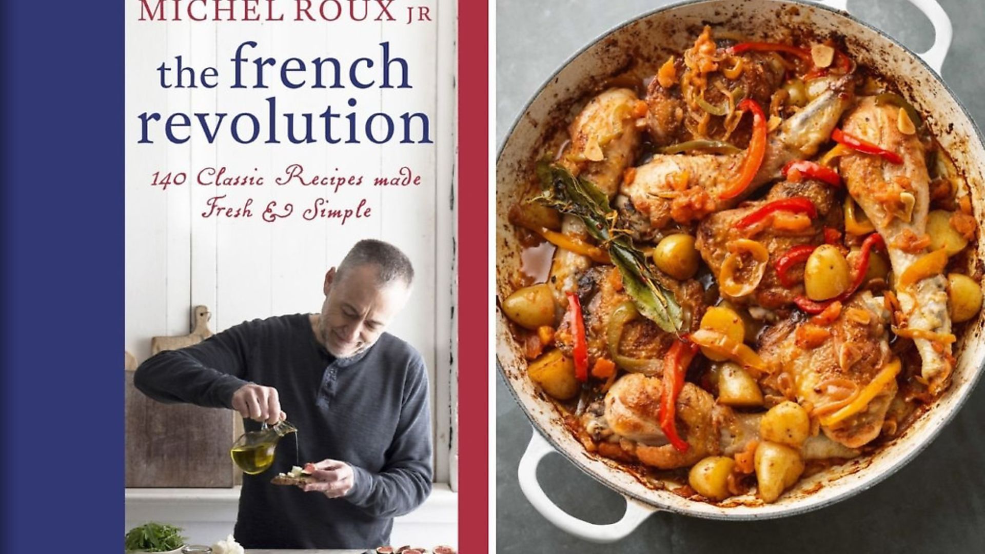 Recipe Basque Style Chicken By Michel Roux Jr Complete France 3921